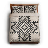Reyno Black & Ivory queen - microfiber - Natural Backing