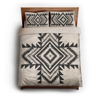 Reyno Black & Ivory queen - microfiber - Natural Backing
