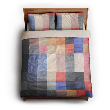 Polyphony Multicolor Midtone queen - microfiber - Natural Backing