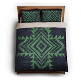 Reyno Kelly & Navy queen - microfiber - Natural Backing