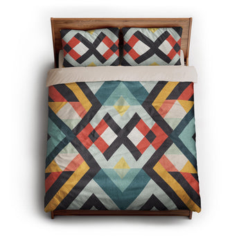 Sonora Multicolor queen - microfiber - Natural Backing