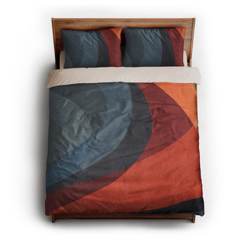 Kelvin Multicolor queen - microfiber - Natural Backing