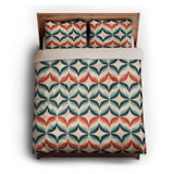 Jasper Blue & Red queen - microfiber - Natural Backing