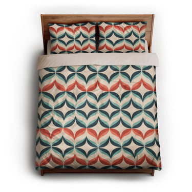 Jasper Blue & Red queen - microfiber - Natural Backing