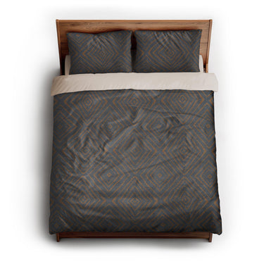 Terlingua Copper & Steel queen - microfiber - Natural Backing