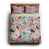 Camille Multicolor queen - microfiber - Natural Backing