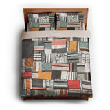 Ashton Multicolor queen - microfiber - Natural Backing
