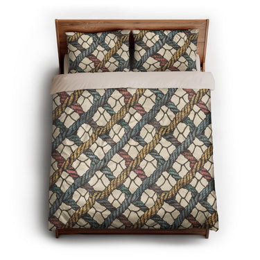 Naval Rope Multicolor queen - microfiber - Natural Backing
