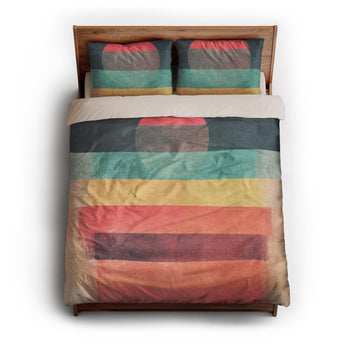 Decrescendo Multicolor queen - microfiber - Natural Backing