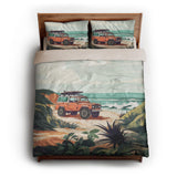 Beach Cruiser queen - microfiber - Natural Backing