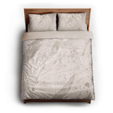 Stephanie Ivory Monotone queen - microfiber - Natural Backing