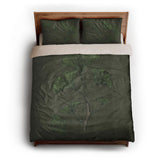 Ginko Green queen - microfiber - Natural Backing
