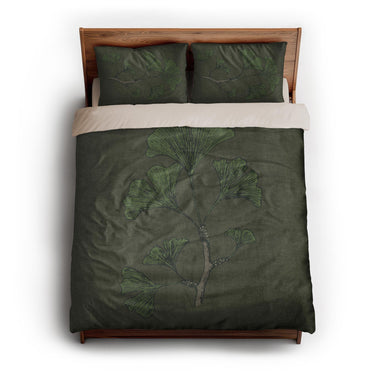 Ginko Green queen - microfiber - Natural Backing