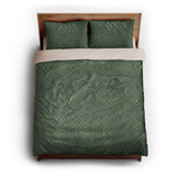 Terlingua Jade & Pyrite queen - microfiber - Natural Backing