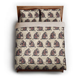 Thinking Chimps queen - microfiber - Natural Backing