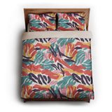 Cecilia Multicolor queen - microfiber - Natural Backing