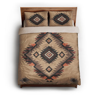 Chipola Brown queen - microfiber - Natural Backing