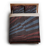 Prisma Maroon & Sky queen - microfiber - Natural Backing