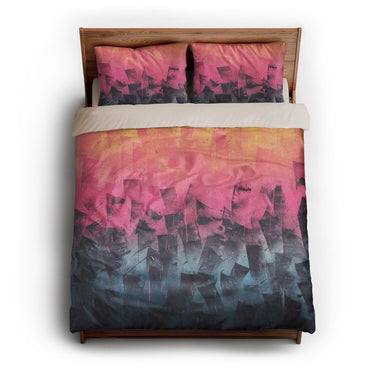 Caspian Multicolor queen - microfiber - Natural Backing
