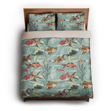 Fish Tank queen - microfiber - Natural Backing