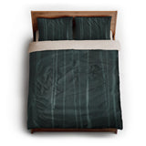 Felix Bleach Dye Deep Teal queen - microfiber - Natural Backing