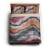Helga Blue & Purple queen - microfiber - Natural Backing