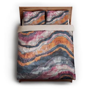 Helga Blue & Purple queen - microfiber - Natural Backing