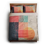 Cadence Multicolor queen - microfiber - Natural Backing