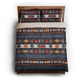 Tonopah Denim Blue queen - microfiber - Natural Backing