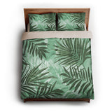 Florian Green queen - microfiber - Natural Backing