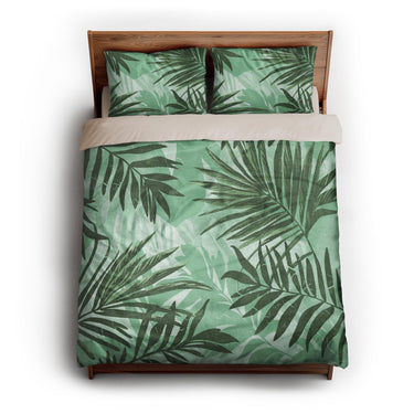 Florian Green queen - microfiber - Natural Backing