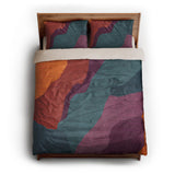 Soraya Multicolor Midtone queen - microfiber - Natural Backing