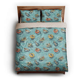 Lazy River queen - microfiber - Natural Backing