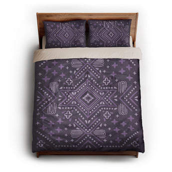 Durand Royal Purple queen - microfiber - Natural Backing