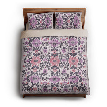 Corriana Pink & Purple queen - microfiber - Natural Backing