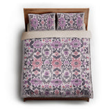 Corriana Pink & Purple queen - microfiber - Natural Backing
