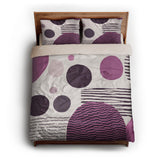 Charl Violet queen - microfiber - Natural Backing