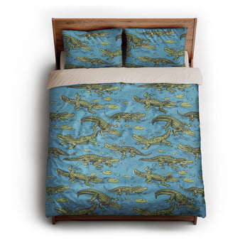 Gator Swamp queen - microfiber - Natural Backing