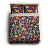 Luminescent Shroomies queen - microfiber - Natural Backing