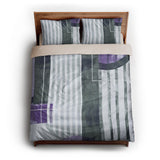 Gordian Purple queen - microfiber - Natural Backing