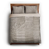 Spectra Taupe queen - microfiber - Natural Backing