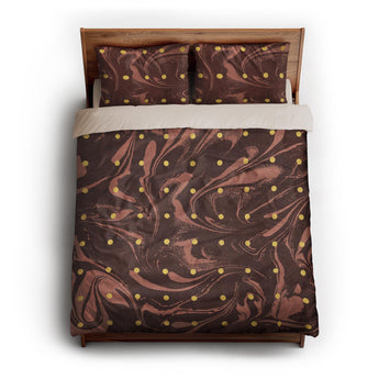 Acid Burn Clay & Yellow queen - microfiber - Natural Backing