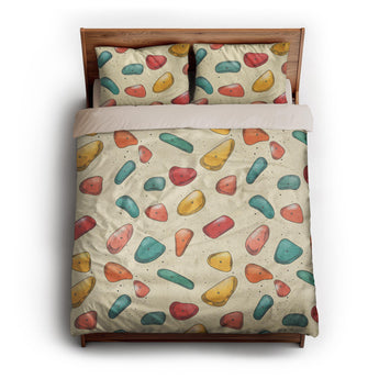 Climbing Holds queen - microfiber - Natural Backing