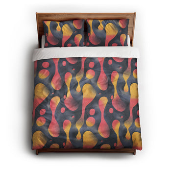 Hot Lava Duvet Cover