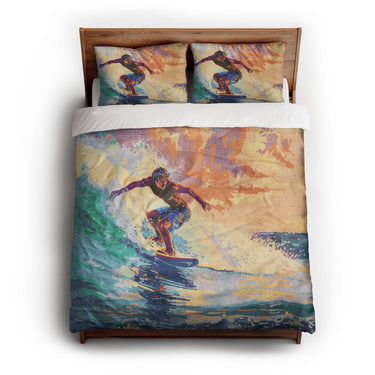 Dreamwave Surfer queen - cotton - White Backing