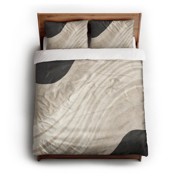 Elowin Ivory & Black Duvet Cover