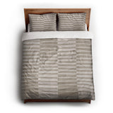 Spectra Taupe queen - cotton - White Backing