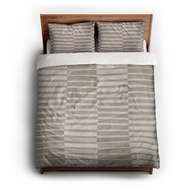 Spectra Taupe queen - cotton - White Backing