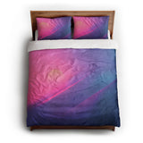 Siderays Blue & Pink queen - cotton - White Backing