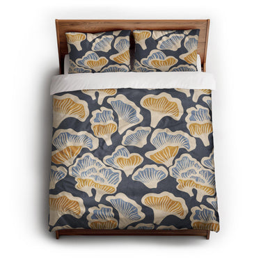 Oyster Mushrooms queen - cotton - White Backing